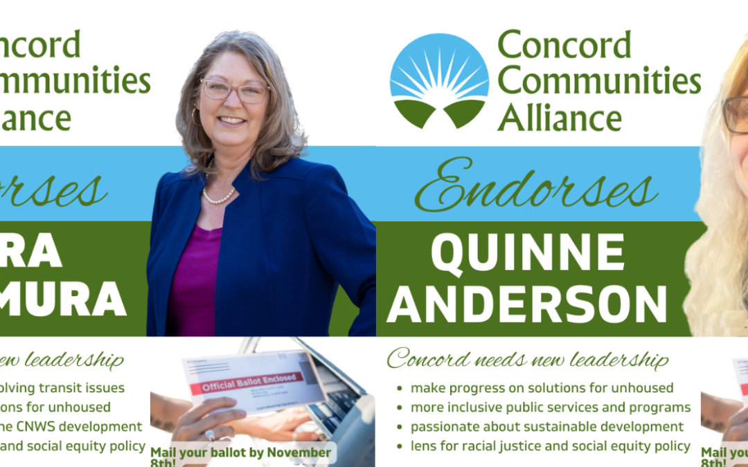 CCA Endorses Laura Nakamura & Quinne Anderson